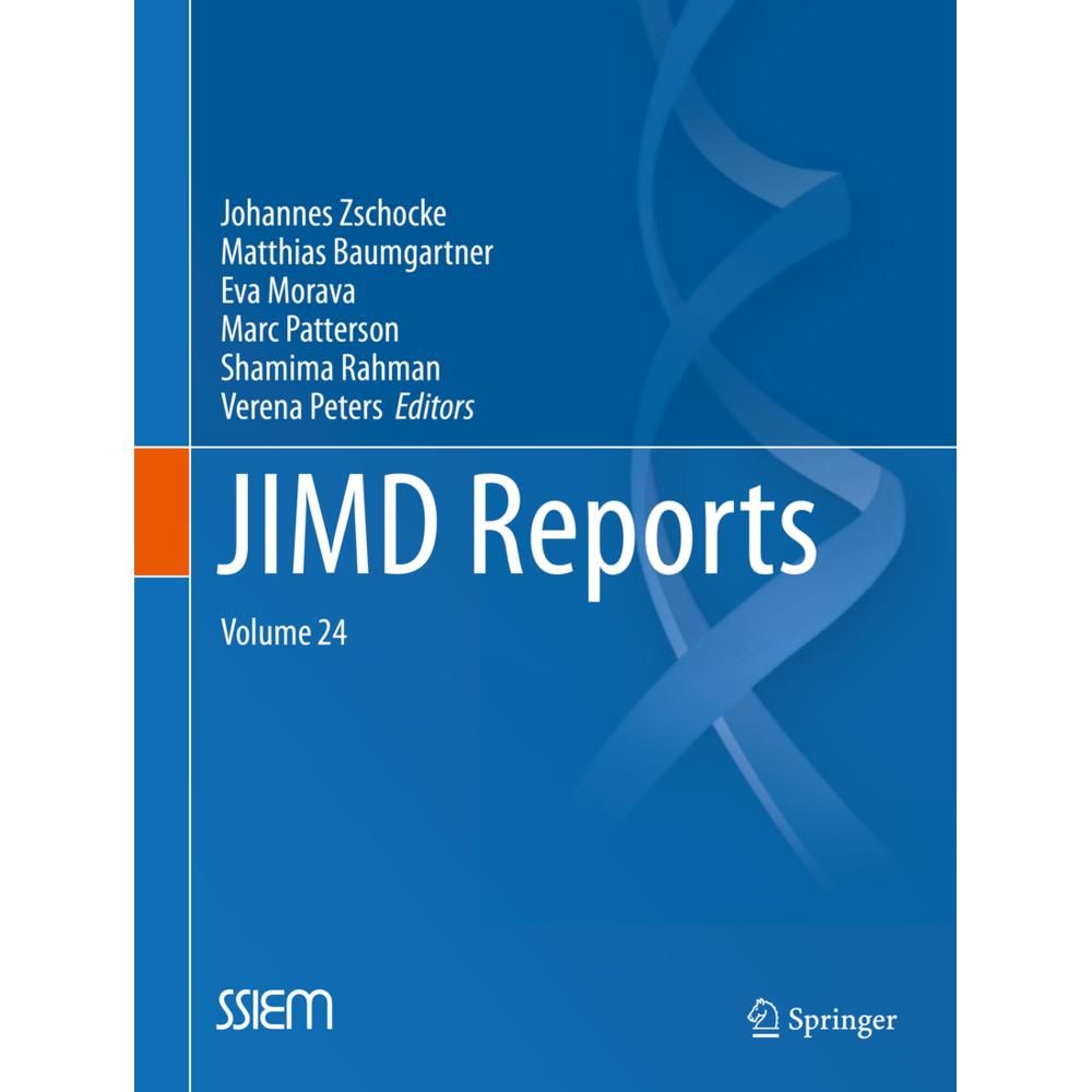 JIMD Reports, Volume 24, Fachbücher von Johannes Zschocke, Matthias Baumgartner, Verena Peters, Shamima Rahman, Marc Pat...