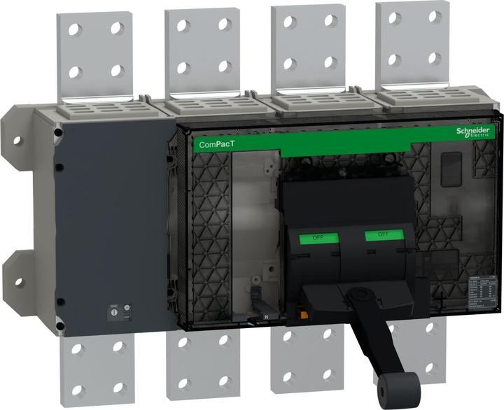 Produktbild Schneider ComPacT NS2000N, 4P, 2.000 A, max. Ausschaltverm. 85 kA C200N4FM