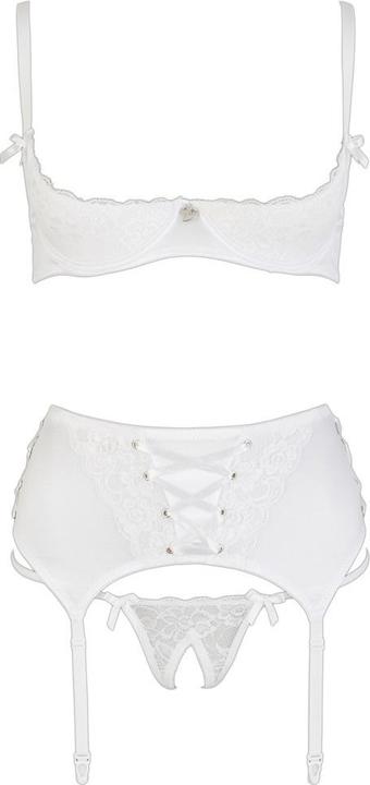 Produktbild Cottelli Collection Straps-Set mit Spitze (L, 85 B)