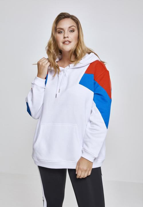 Produktbild Urban Classics Ladies Oversize 3-Tone Block Hoody (XXL)