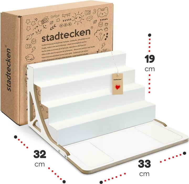 Produktbild Stadtecken Regal für Toniebox 1 und 2 Kallax