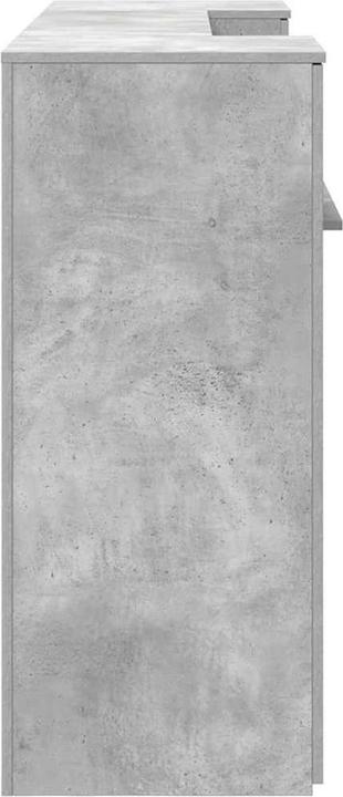 Immagine prodotto VidaXL Bancone reception grigio cemento 200x50x103,5 cm bancone reception in legno