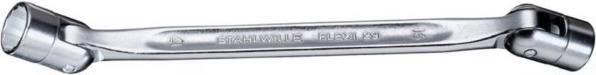 Actual product image Stahlwille Hinged double-end socket wrench (14 mm, 15 mm)