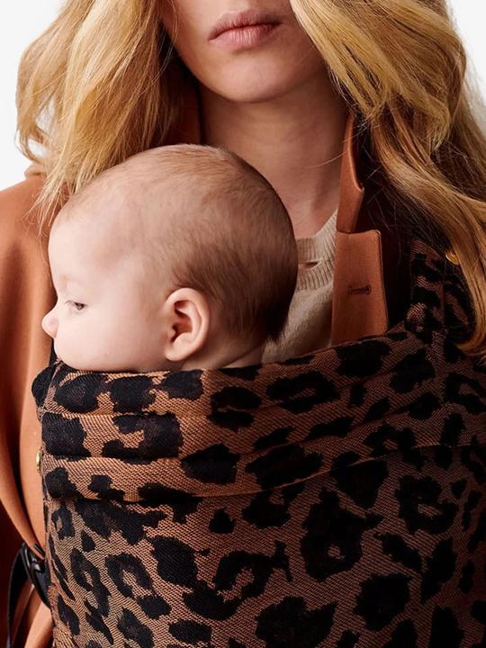 Image du produit Artipoppe Porte-bébé "Leopard Classic" brun/à petits motifs