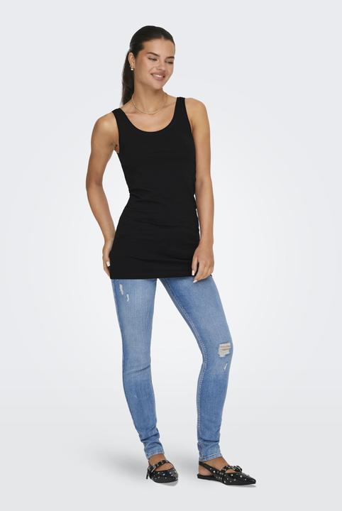Actual product image Only Long Basic tank top tank top (S)