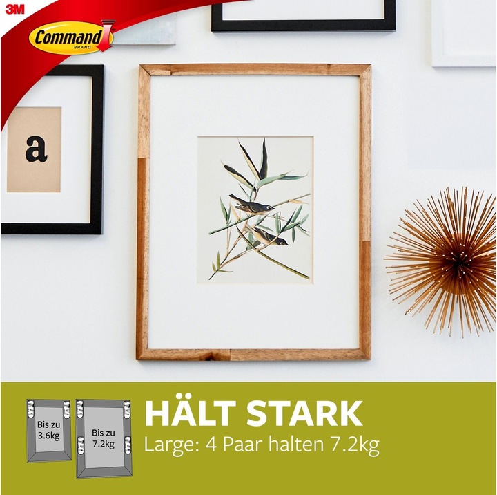 Image du produit Command Languettes Accroches Tableaux S (1.80 kg)