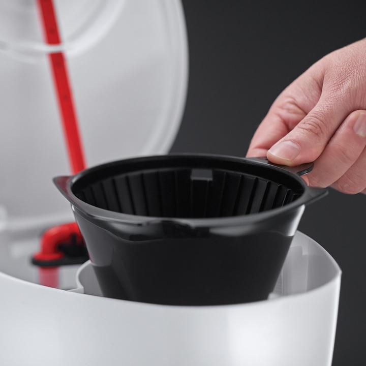 Produktbild Russell Hobbs 22610-56 Textures Plus Glas-Kaffeemaschiene Weiss
