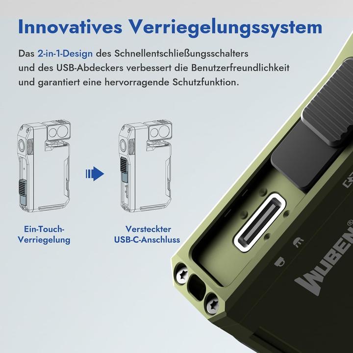 Image du produit Wuben G5 (3.73 cm, 400 lm)