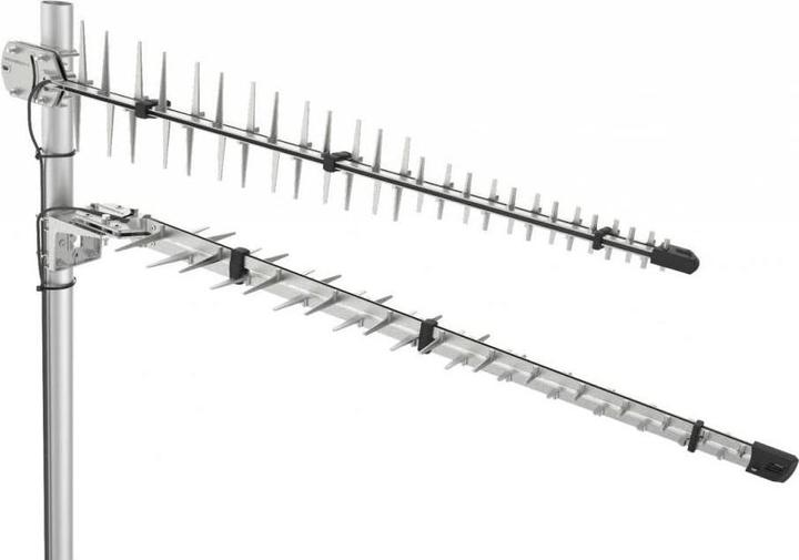 Productafbeelding Poynting A-LPDA-0092-04 - LTE & 5G richtantenne 692 - 3800 MHz, max. versterking 12dBi, 30cm aansluitkabel (Parabolische antenne, LTE)