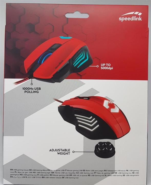 Actual product image Speedlink Decus Respec (Cable)