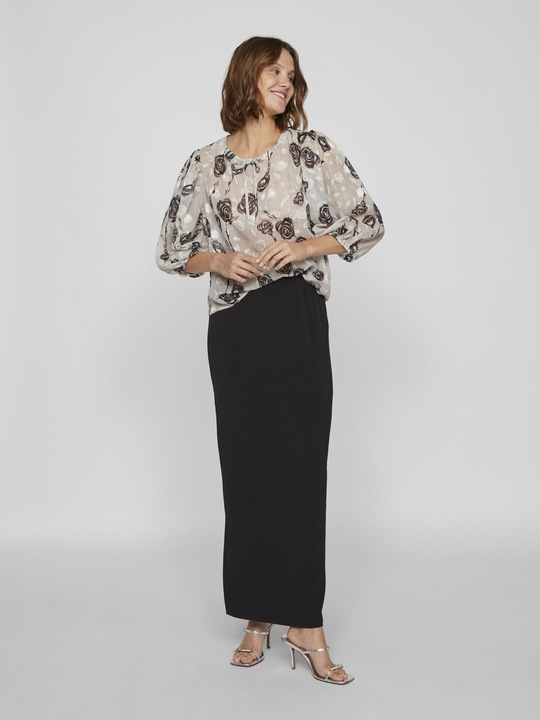 Actual product image Vila Print top with 3/4-length sleeves (34)
