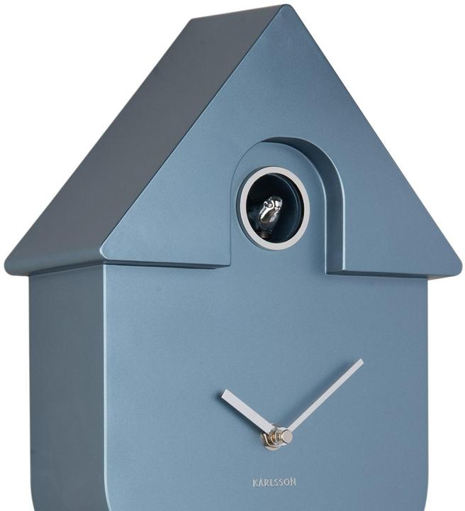 Productafbeelding Karlsson Wandklok Modern Koekoek Metallic Donkerblauw