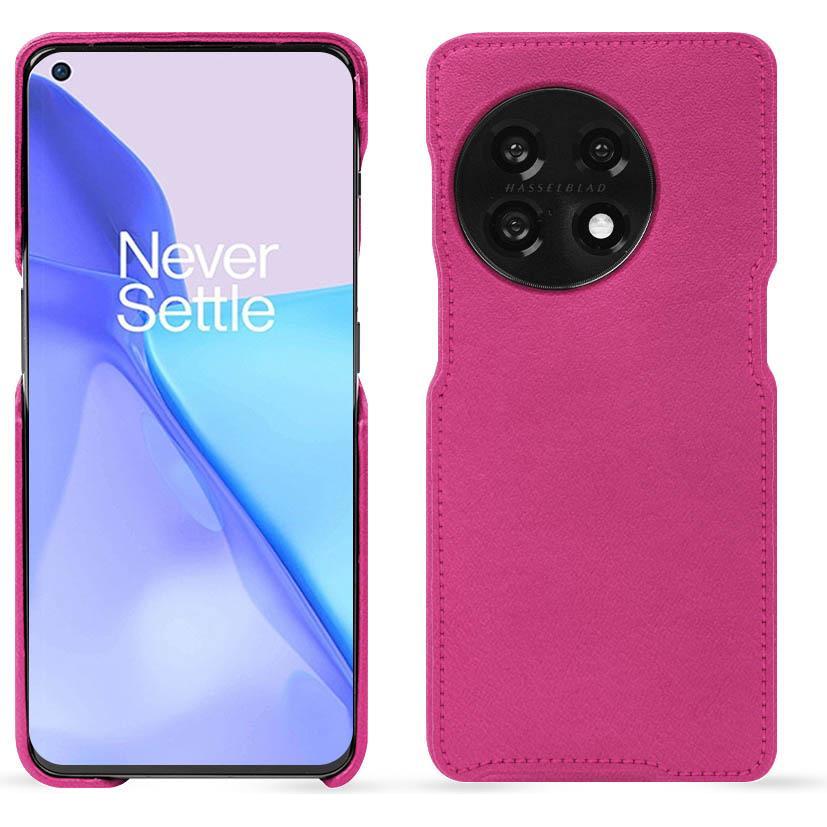 Noreve Lederschutzhülle (OnePlus 11), Smartphone Hülle, Rosa