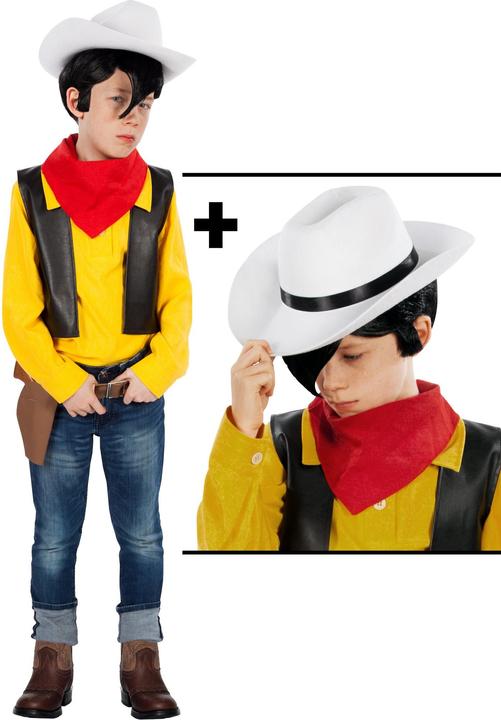 Produktbild Maskworld Lucky Luke Kostüm für Kinder mit Hut (134, 140)