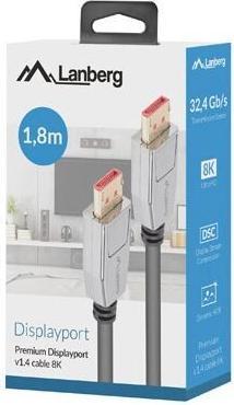 Produktbild Lanberg DisplayPort — DisplayPort (1.80 m)