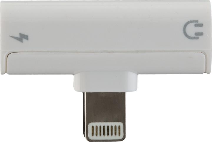 Peter Jäckel DUAL ADAPTER Lightning en 3,5mm jack aansluiting (Bliksem, 3,5 mm aansluiting)