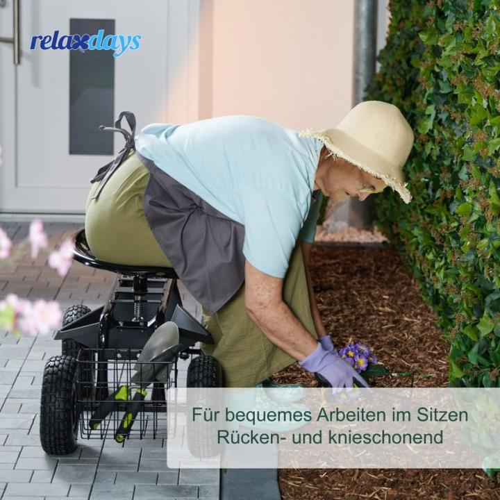 Actual product image Relaxdays Garden seat