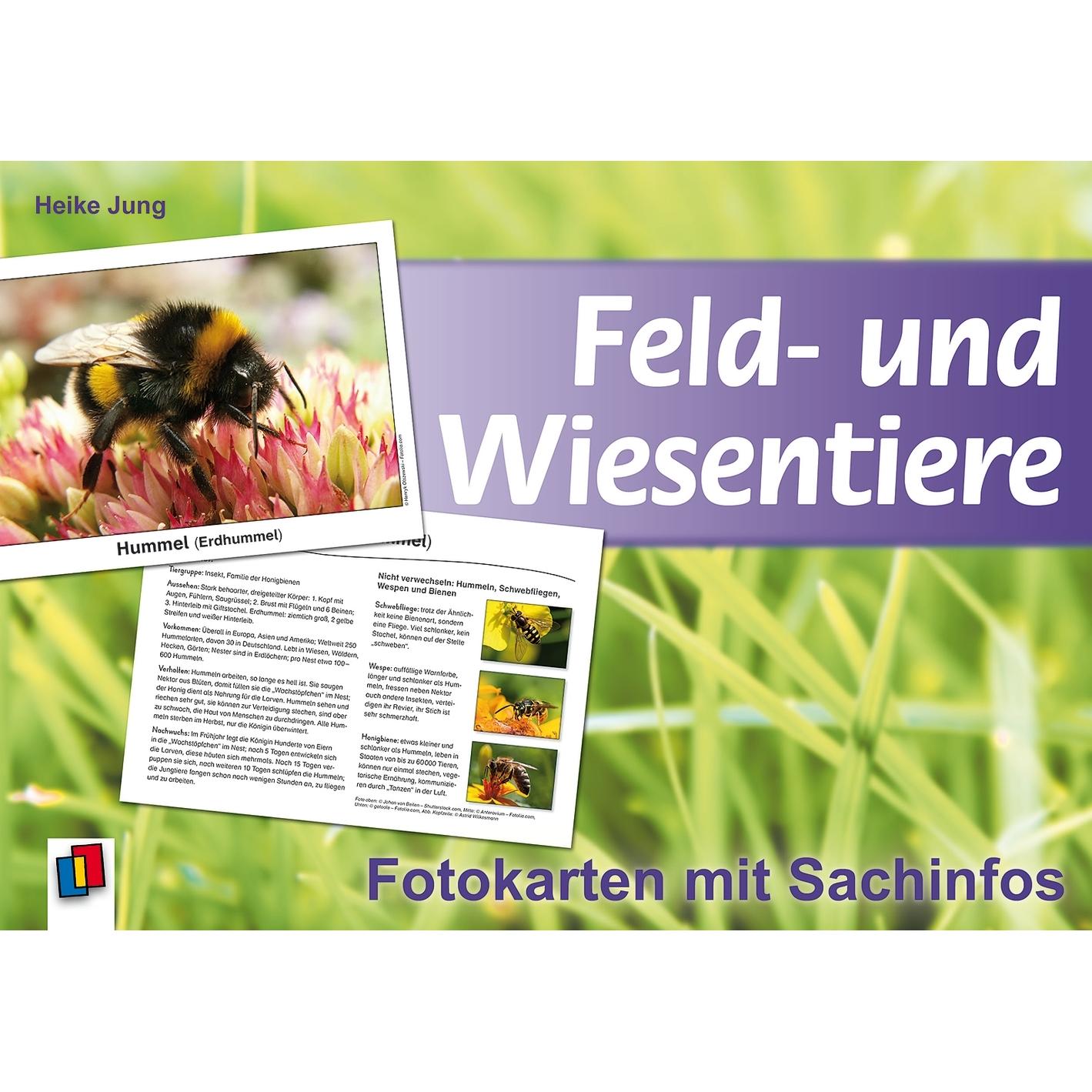 Feld- und Wiesentiere, Fachbücher von Heike Jung