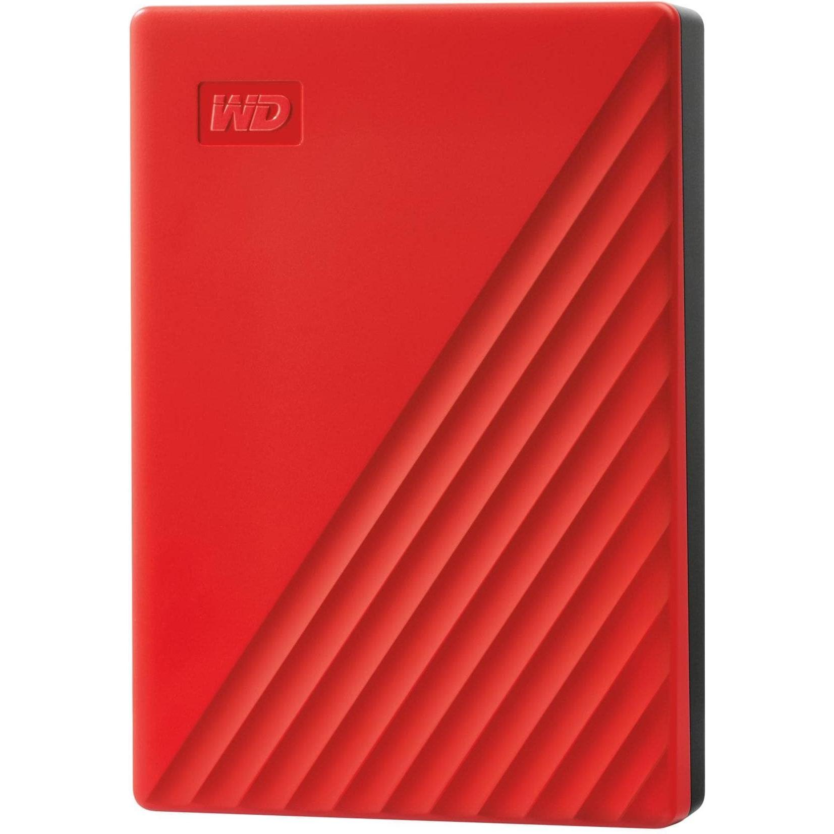 Thumbnail - WD My Passport (6 TB), Externe Festplatte, Rot