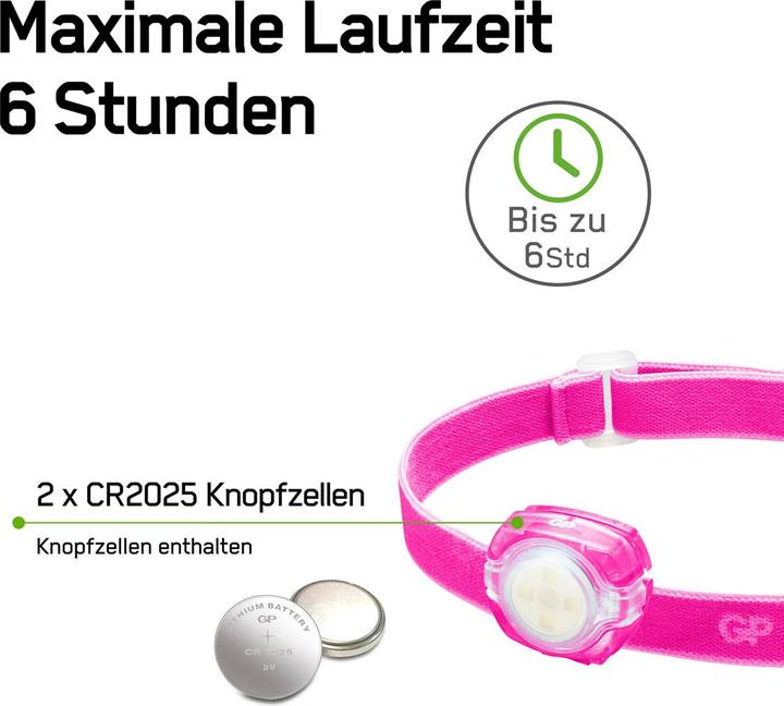 Immagine prodotto GP Lighting GP Discvery CH31 KIDS LILA (40 lm)