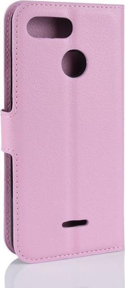 Actual product image MU Classic Litchi Leather Bookcover Series (Xiaomi Redmi 6)