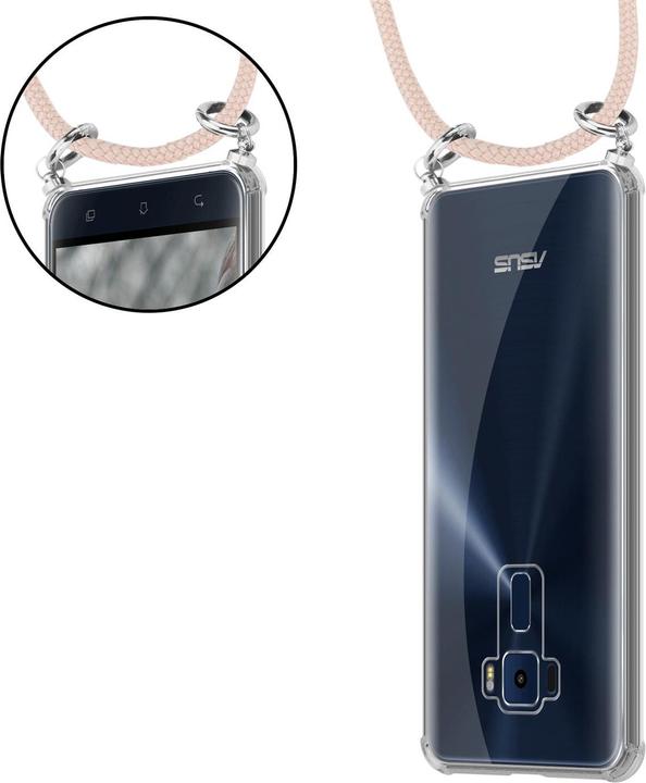 Produktbild Cadorabo TPU Handy Kette SILBER Cover