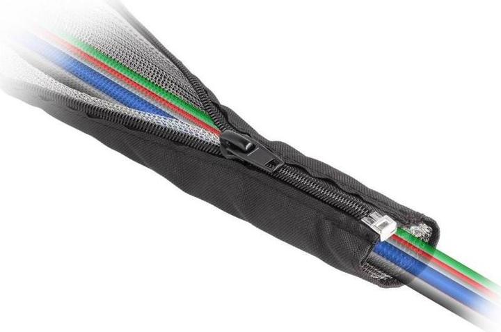 Immagine prodotto Delock Guaina schermante intrecciata EMC con chiusura a velcro (Tubo cavi, 100 cm)