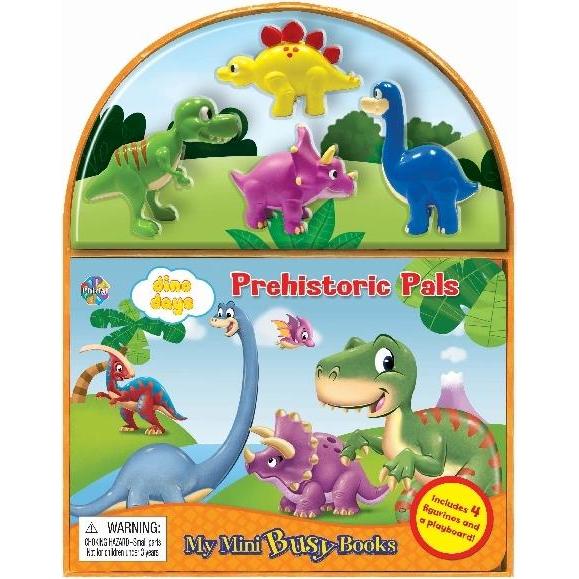 Phidal Publishing Dino-Freunde, Spielbuch + 4 Spielfigure