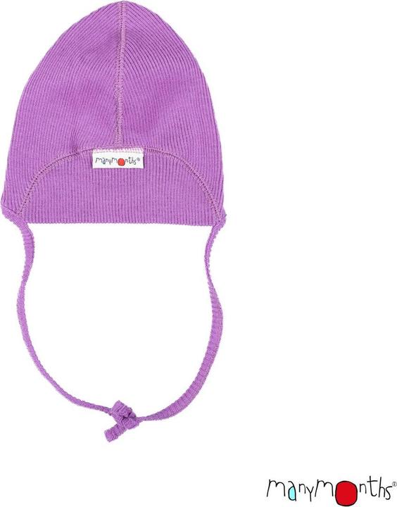 Produktbild ManyMonths Woolies Baby Cap - Lavender Crystal