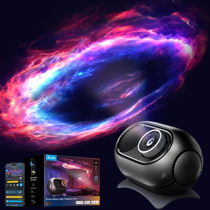 Productafbeelding Govee Galaxy Light Projector 2 pro (230 lm)