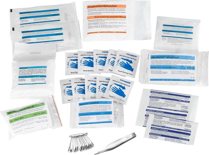 Actual product image kaiserkraft First aid material according to DIN 13157 (First Aid Kit)