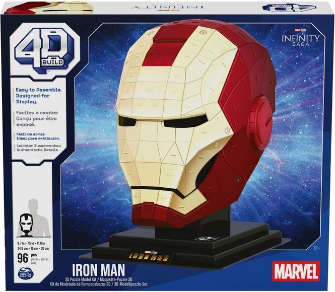 Actual product image Spin Master FDP APZ Marvel Iron Man Helmet GML (96 pieces)