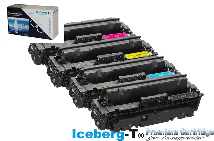 Produktbild Iceberg-T Toner SET zu HP 415X Set mit allen vier Farben (BK)
