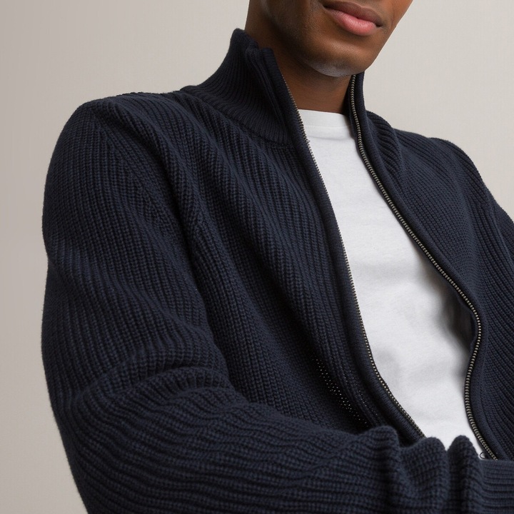 Image du produit La Redoute Collections Veste en tricot de coton biologique (M)