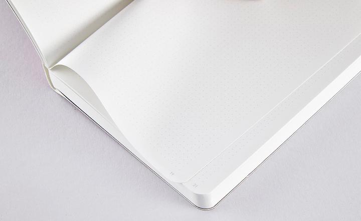 Actual product image Nuuna Pearl S, rosé (15 x 10.8 cm, Dotted, Soft cover)