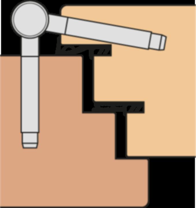 Produktbild Anuba Einbohrbänder