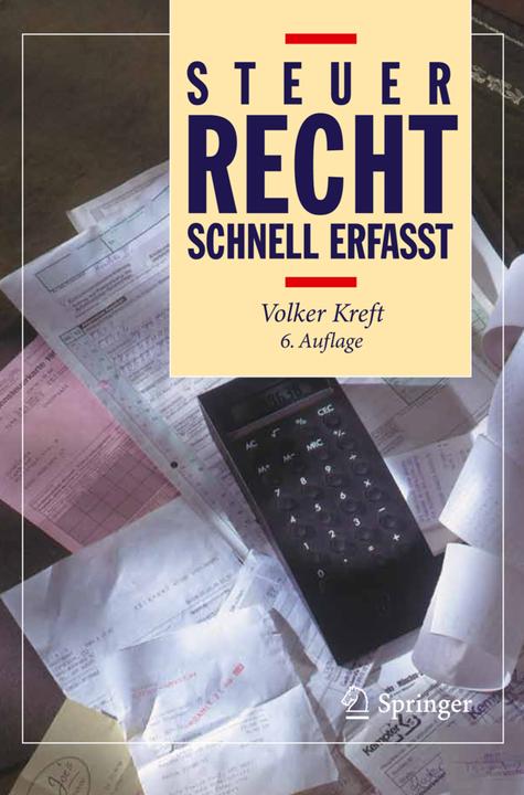 Produktbild Steuerrecht - Schnell erfasst (Deutsch, Volker Kreft, 2012)