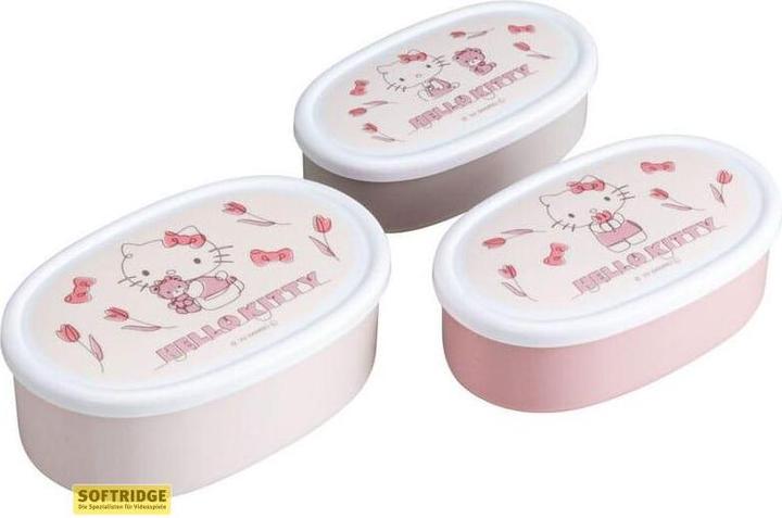 HELLO KITTY - Kitty-chan - Set de 3 bento