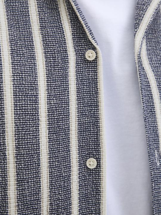 Image du produit Jack & Jones Jorcoba Stripe Resort Shirt Ss Sn Pls (6XL)