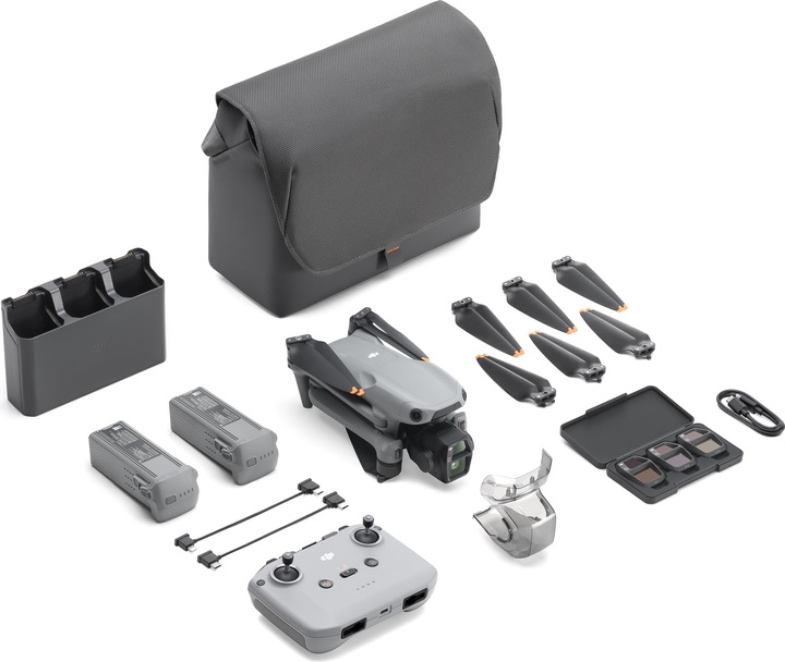 Actual product image DJI Air 3s Fly More Combo RC-N3 (45 min, 724 g, 50 Mpx)