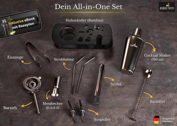 Immagine prodotto Barmingo Set da cocktail (Set da cocktail)