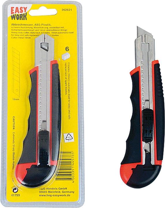 Actual product image Easy Work Snap-off knife (Cutters)