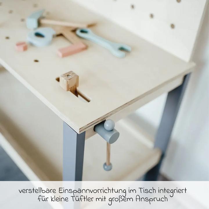 Produktbild Kindsgard Werkbank tinka grau