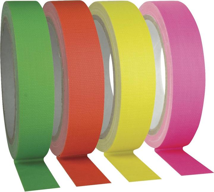 Produktbild Showgear Gaffa Tape Neon Orange 19mm / 25m (19 mm)