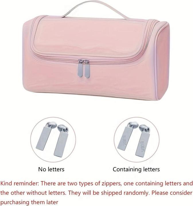Actual product image Only-Bags.Store Multifunktionale Kosmetiktasche für Haartrockner, Lockenstab, Styling-Tools - PU-Material