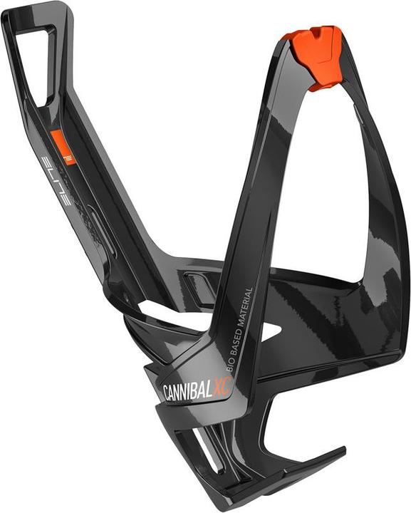 Schwarz, Orange Glanz