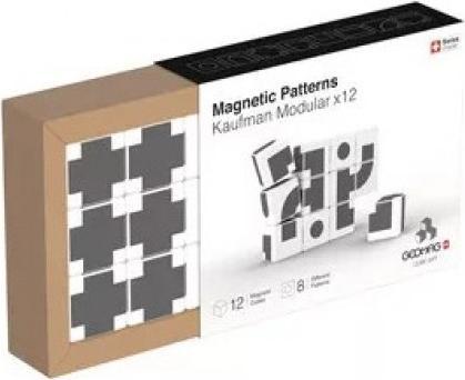 Immagine prodotto Geomag Μαγνητικό Παιχνίδι Κατασκευών Cube Art Kaufman Modular 12τμχ PF.331.005.00