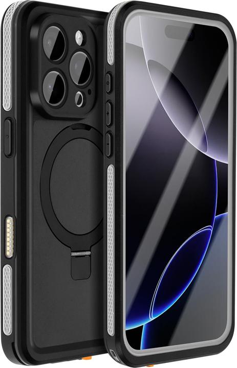 Actual product image Redpepper Hülle für iPhone 16 Pro Max MagSafe Vollschutz Wasserdicht IP68 (Apple iPhone 16 Pro Max)