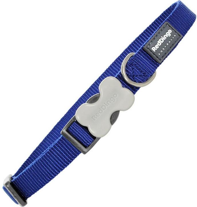 Produktbild Red Dingo Dog Collar Plain Dark Blue S (S, Hund, Hundesport)