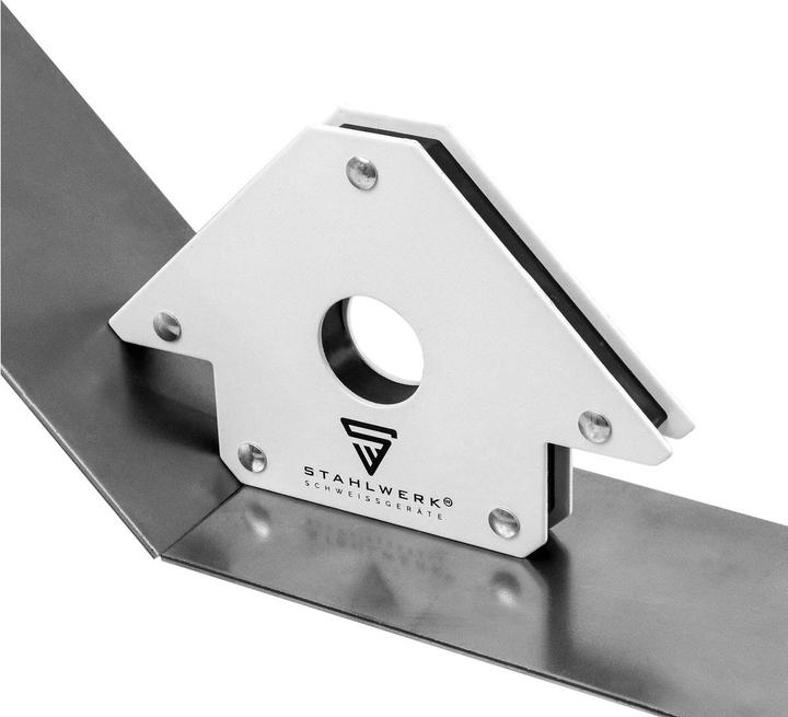 Produktbild Stahlwerk 4 x Magnet-Schweisswinkel 45° x 90° x 135°, 22,6 kg / 50 lbs 4er Set